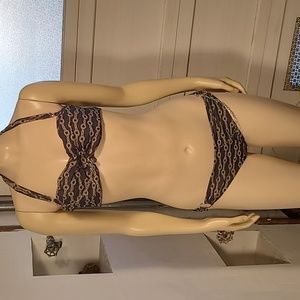 Agent Provocateur Nautical bikini 34B US and M Bottom